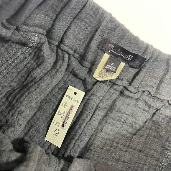 New Damaged Madewell Lightspun Easy Pull-On Shorts - Picture 5 of 8